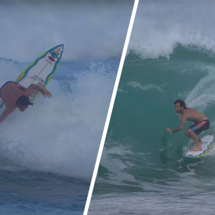 Mason Ho surfing