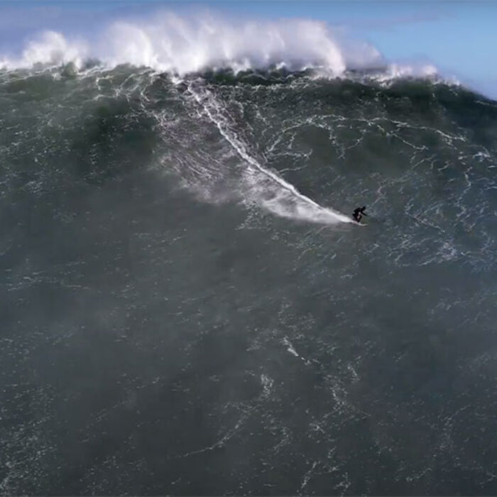 Nazaré big wave surfing