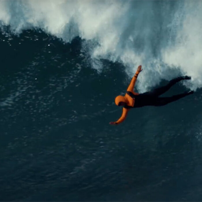 Nic Von Rupp surfing The Cave