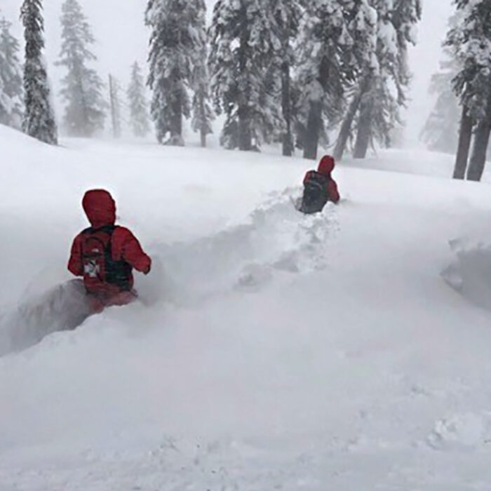 Lake Tahoe Breaks Records for Snowfall in December, Closing Resorts and Roads
