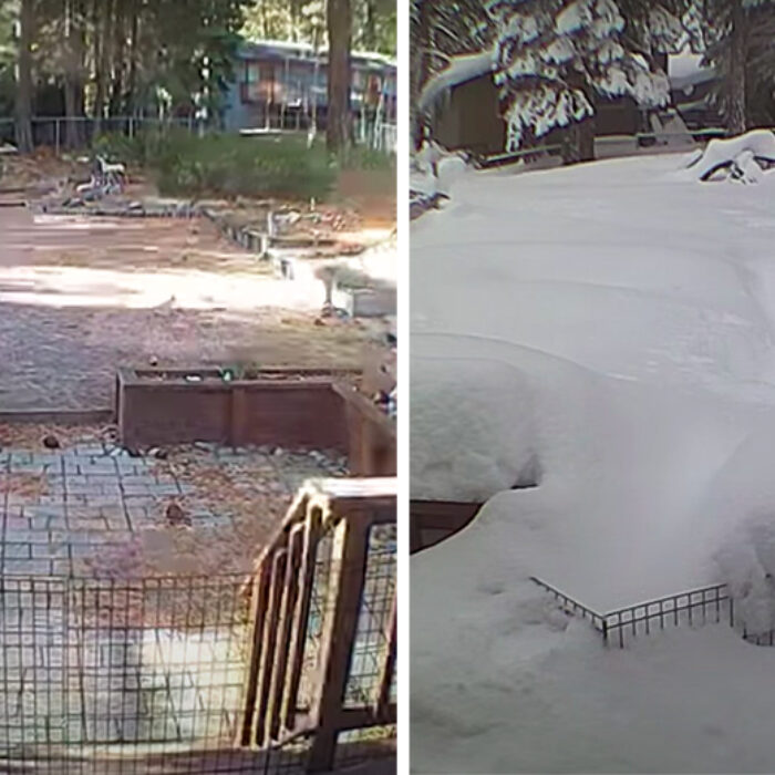 This Time Laps Shows Lake Tahoe Going From Dry to Absolutely Buried in Snow