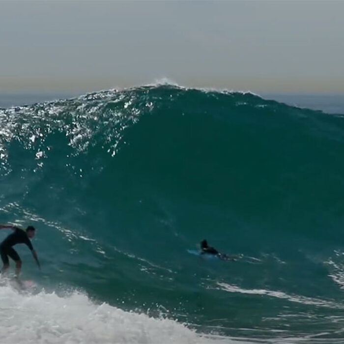 Skimboarding at the Wedge