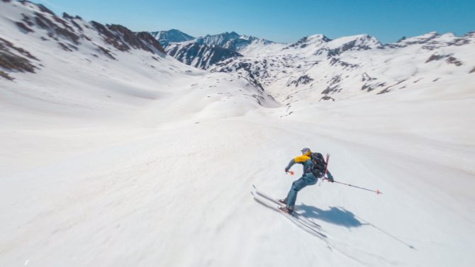 Ski mountaineering in Colorado