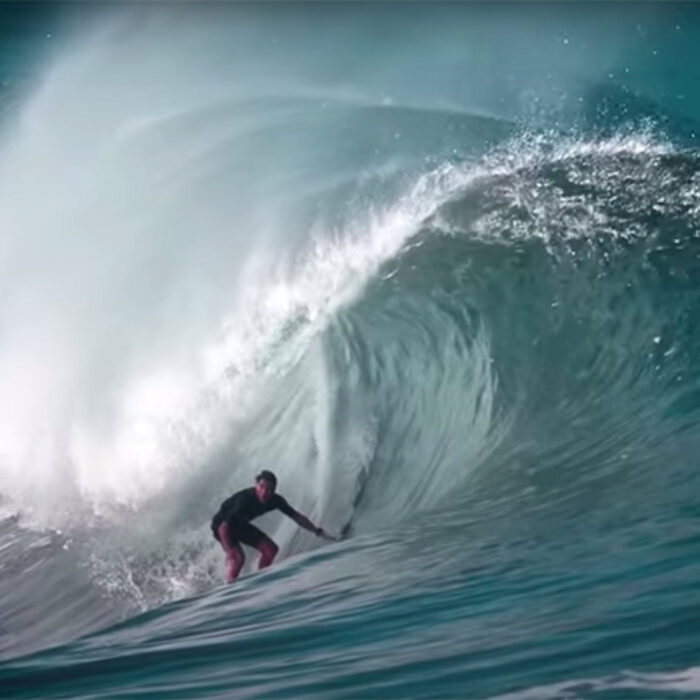 This Is Mark Healey Charging the Left at Waimea Bay (Again)