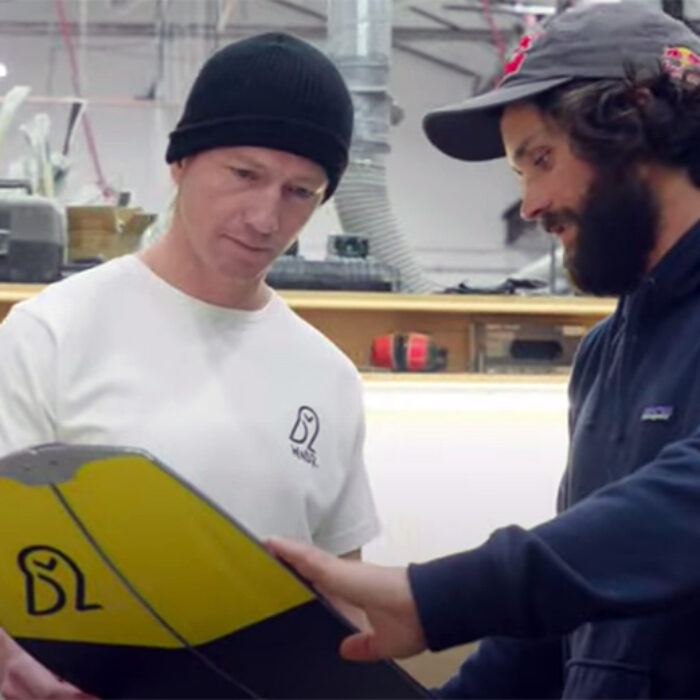 Nick Russell Signs on With WNDR Alpine, a Brand That Uses Algae to Make Snowboards