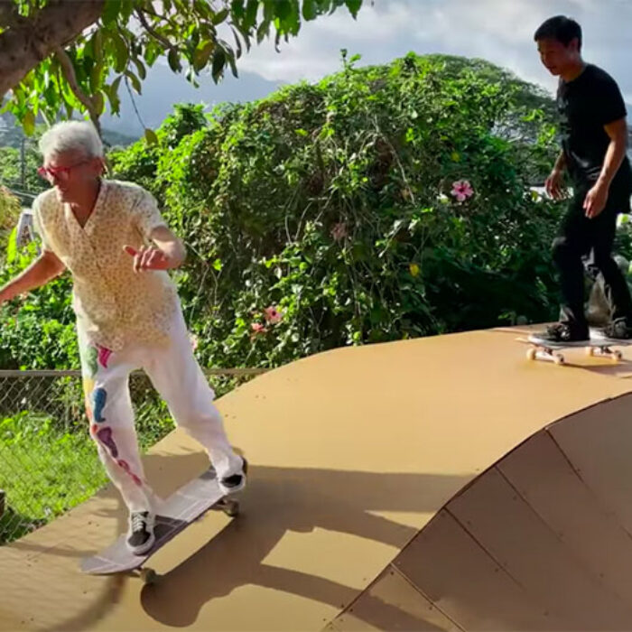67-Year-Old Skater Turns Backyard into a Skatepark