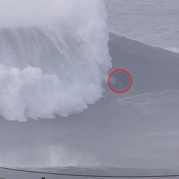 Pedro Calado Nazaré wipeout