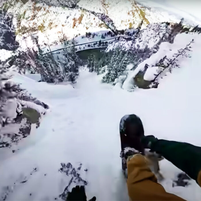 These Snowboarders Took a Raft Trip to Ride the Steeps Along the Snake River