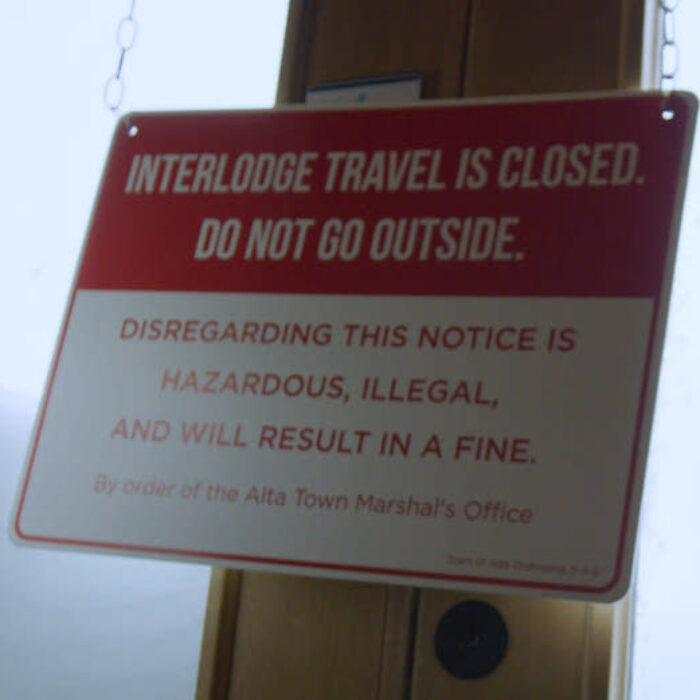 Interlodge at Alta Sign