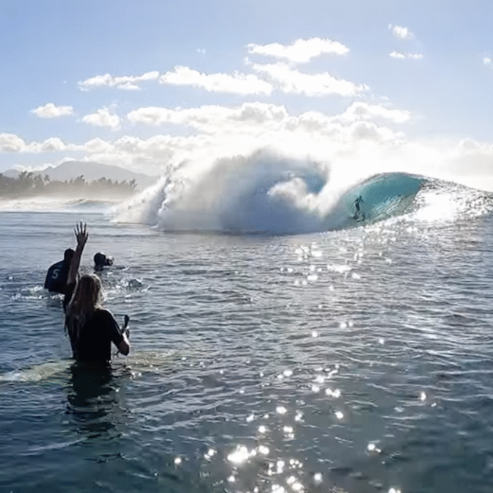 Laura Enever reporting from Pipeline