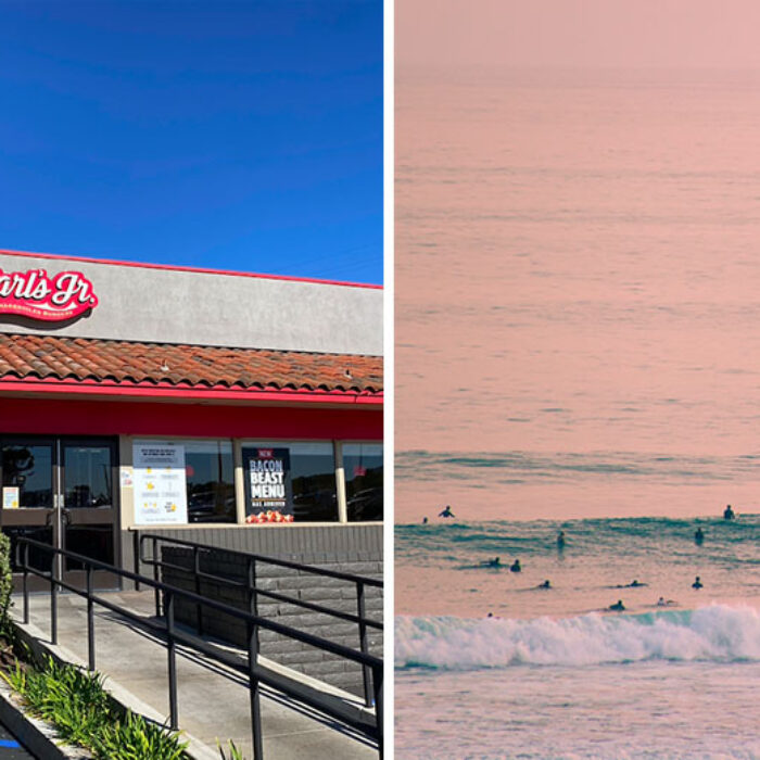 Carl's Jr. Near Trestles is a true surfing icon.