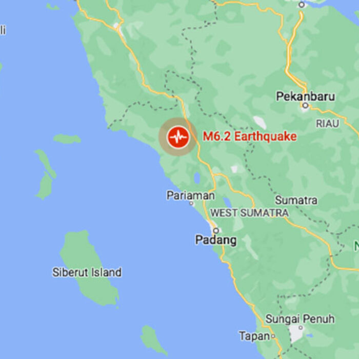 earthquake in Sumatra