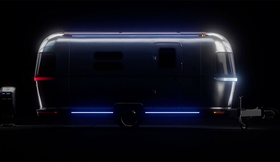 Airstream eStream concept trailer