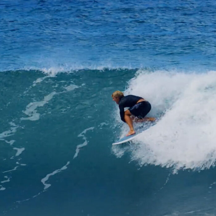 John John Florence surfing
