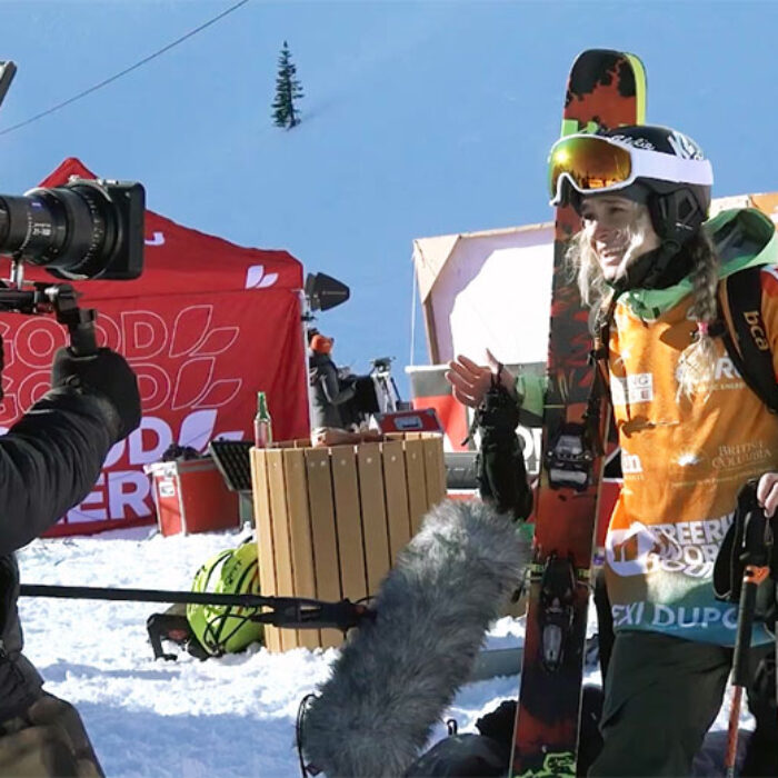 We Mic'd Up Lexi Dupont During One Gnarly Run at the Freeride World Tour