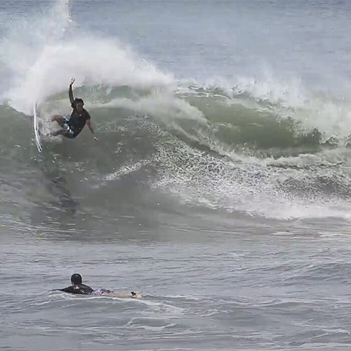Rio Waida surfing Keramas
