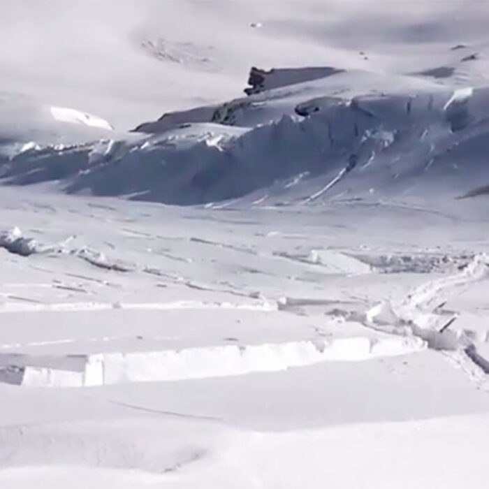 Snowboarder Posts Footage of Himself Getting Caught in Massive Avalanche