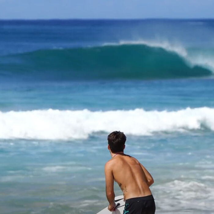 Mason Ho at shorebreak