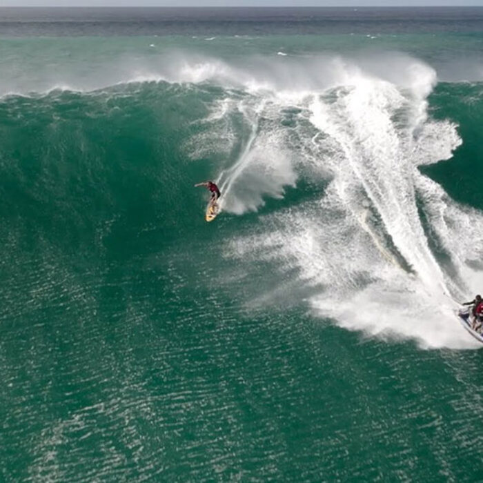 Ben Gravy surfing Outer Reef