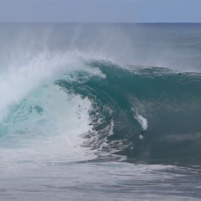 Mark Healey surfing Pipeline