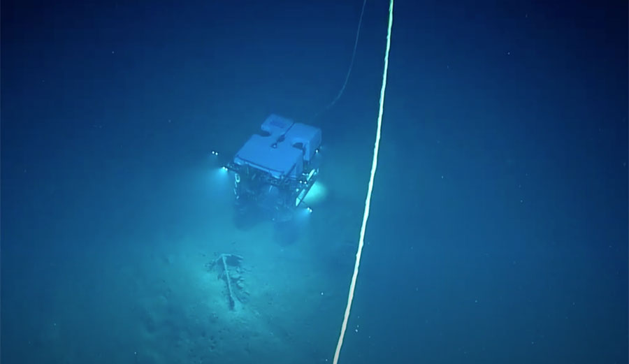 Whaling brig shipwreck