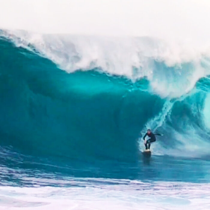 The Story Behind Laurie Towner's Iconic Paddle-In Wave at Shipsterns