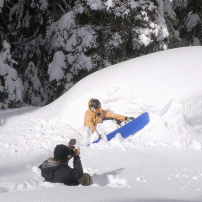 snowboarding in whistler