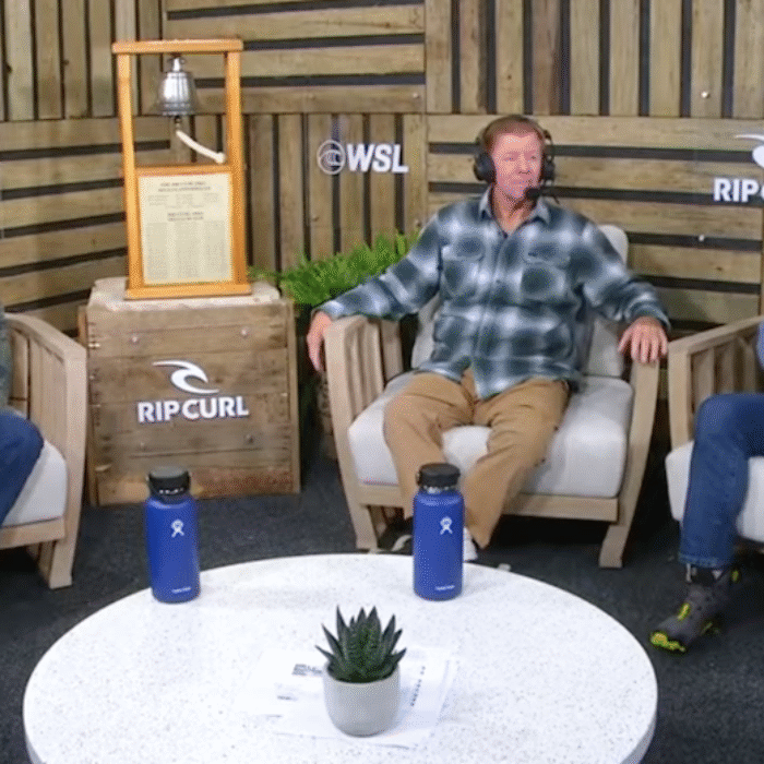 Erik Logan joins the Bells Beach broadcast.