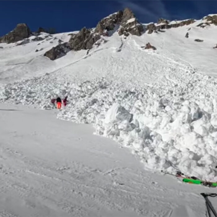 Watch This Family's Close Call With an Inbounds Avalanche