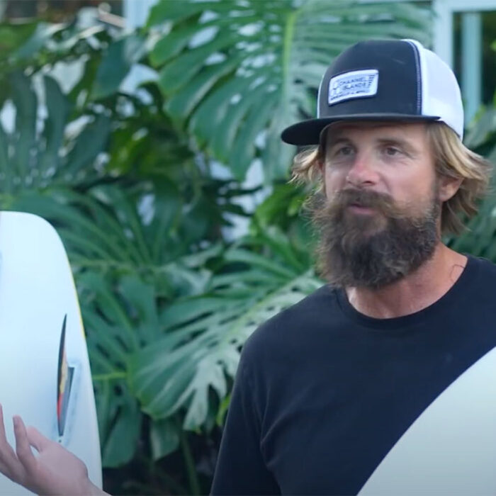 britt merrick Happy Everyday surfboard