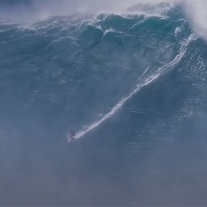 Ian Walsh surfing Jaws