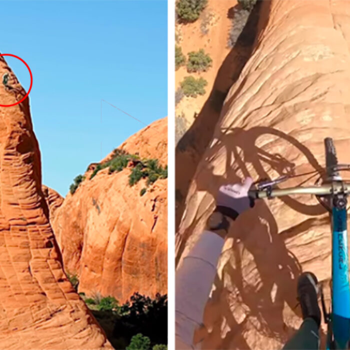Check Out This Line in Moab From Mountain Biker Kilian Bron
