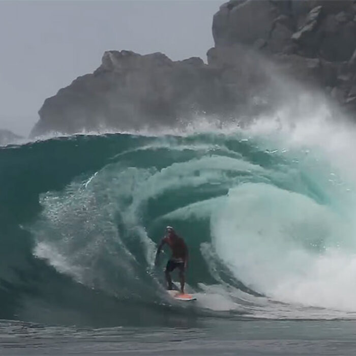 Eli Olson surfing Salina Cruz
