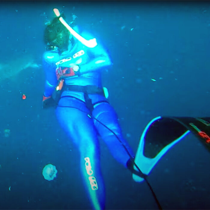 Watch This Crazy Moment When a Bull Shark Nearly Drowns a Spearfisher