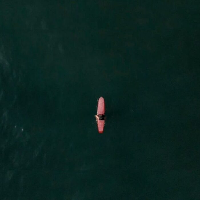Ming Hui Brown Longboarder Drone Shot