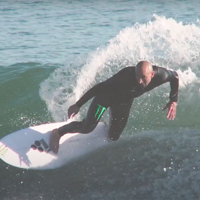 Bobby Martinez surfing Bobby Quad