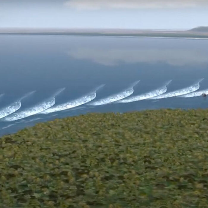 G=-Land perfect wave
