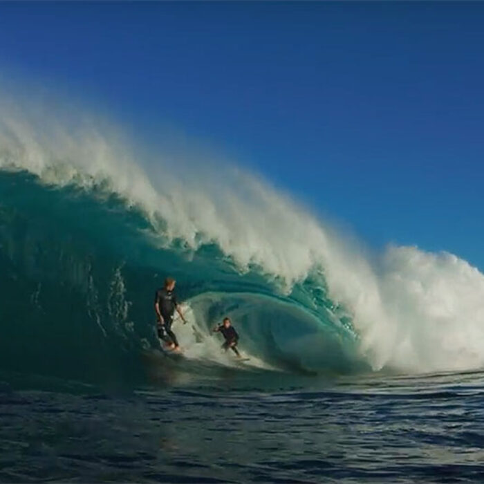 John John florence and jack robinson at the Box