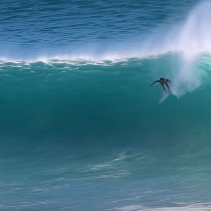 surfing at Kirra