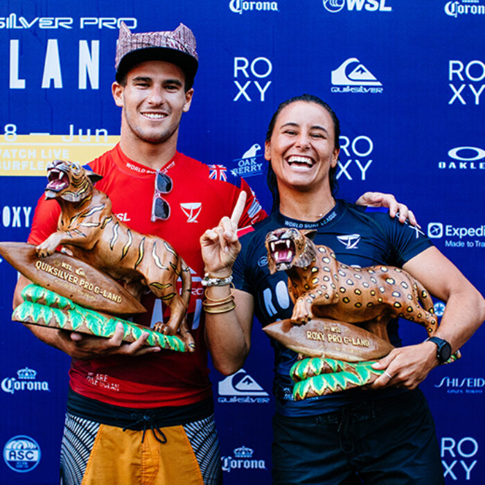 Jack Robinson, Johanne Defay win G-Land