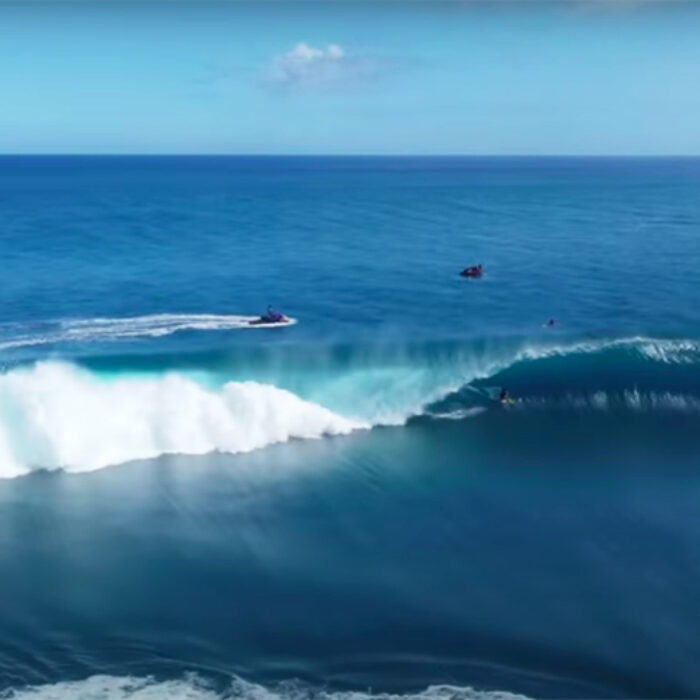 5 Minutes of Drone Footage From Teahupo'o That Puts Everything in Perspective