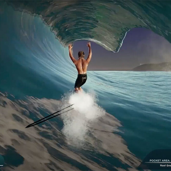 Clay Marzo surfing Barton Lynch Pro Surfing 2022