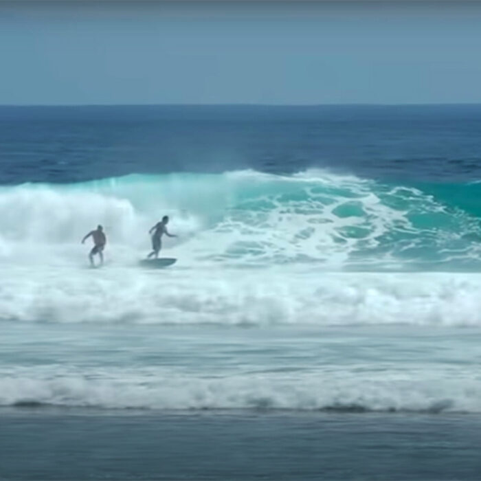 This Is Kelly Slater Getting Dropped in On at Desert Point