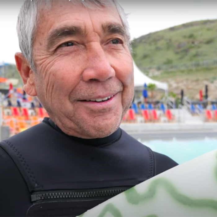 Gerry Lopez, Ben Gravy, and Jamie O'Brien Surf Wave Park in Lake Chelan