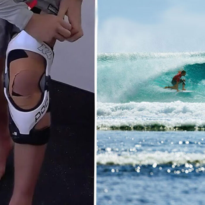 John John Florence surfing G-Land