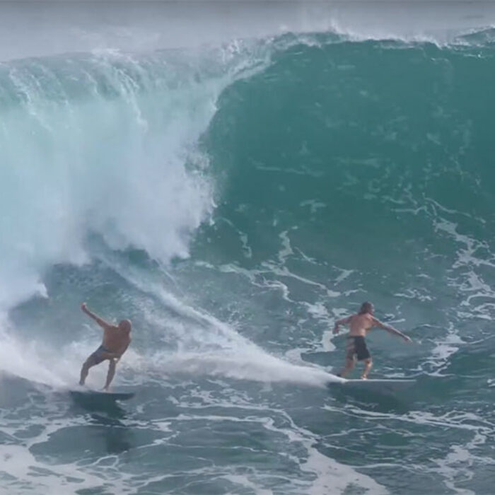 kelly Slater burned at Uluwatu