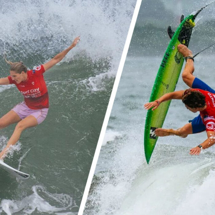 stephanie gilmore and griffin colapinto at Punta Roca El Salvador