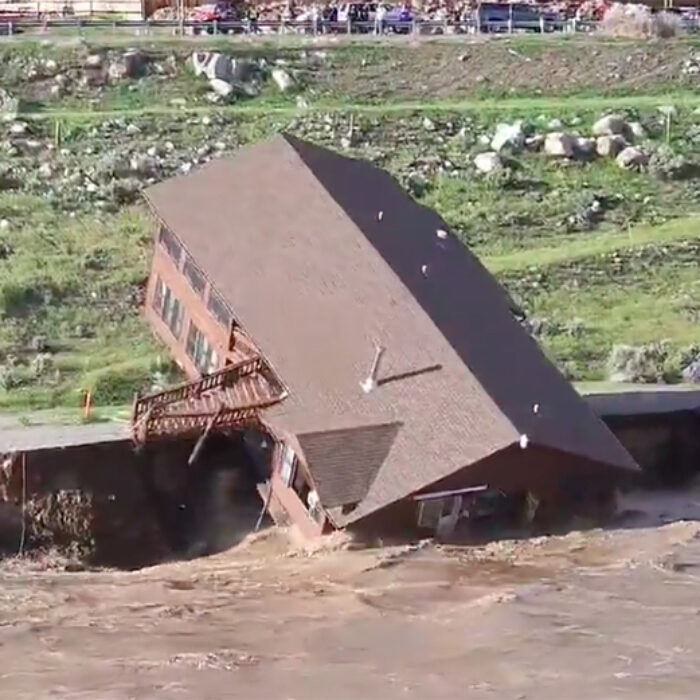 All Roads to Yellowstone National Park Have Been Closed Due to Flooding, Stranding Locals