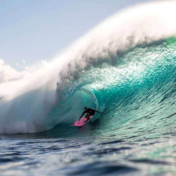 Surf Vlog Icon Jamie O'Brien Is Switching Directions on a foam board
