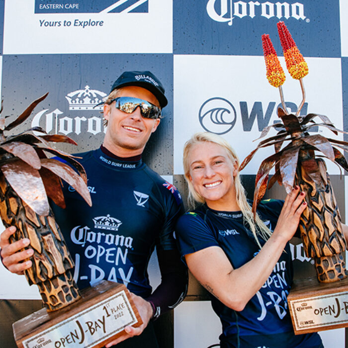 Tatiana Weston-Webb, Ethan Ewing Win Corona Open J-Bay
